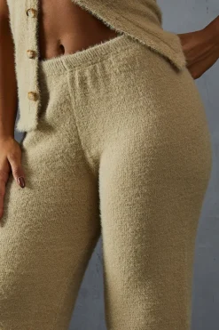 Eyelash Knit High Waisted Lounge Trouser
