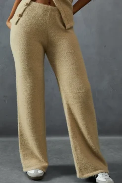 Eyelash Knit High Waisted Lounge Trouser