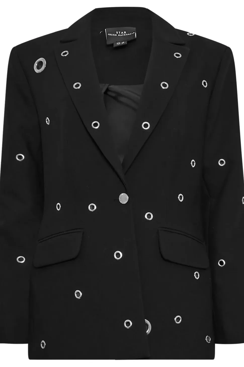 Eyelet Detail Blazer