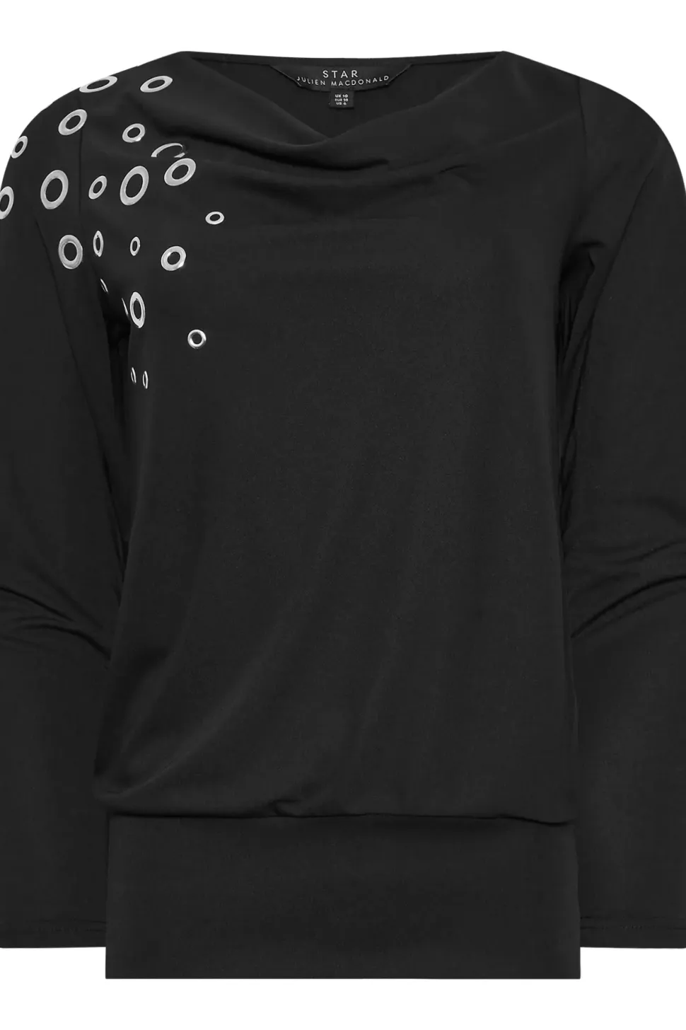 Eyelet Detail Top