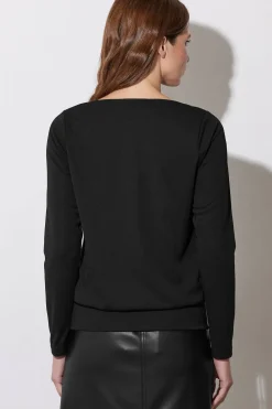 Eyelet Detail Top