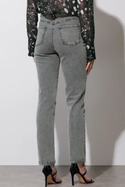 Eyelet Stud Boyfriend Jeans