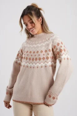 Fairisle Turtleneck Jumper