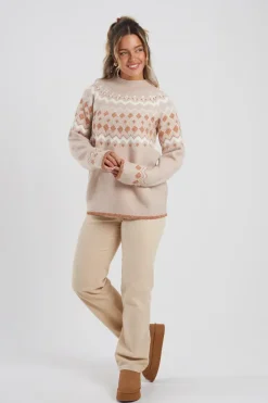 Fairisle Turtleneck Jumper