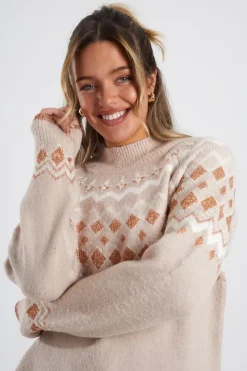 Fairisle Turtleneck Jumper