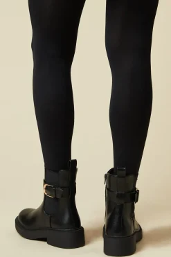 Faith: Arabella Buckle Detail Chunky Chelsea Ankle Boot