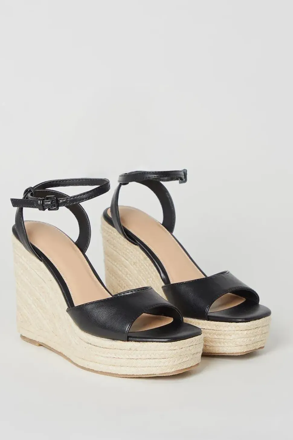 Faith: Hoola High Espadrille Wedge Sandals