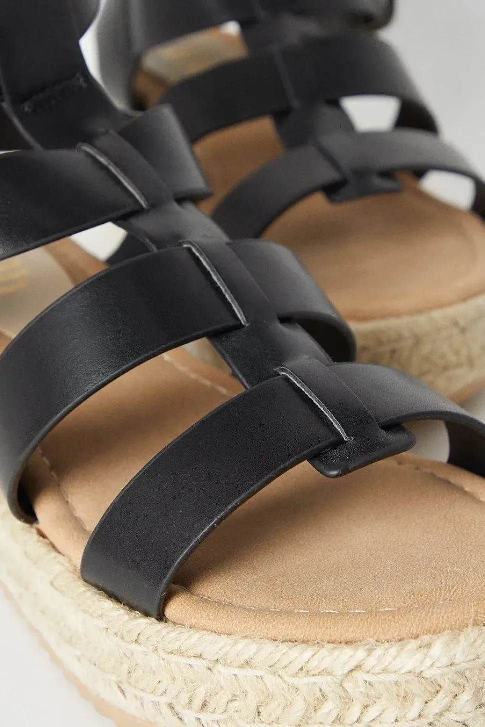 Faith: Hunter Fisherman Espadrille Wedge Sandals