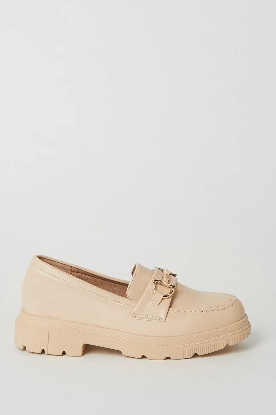 Faith: Luna Snaffle Trim Chunky Loafers