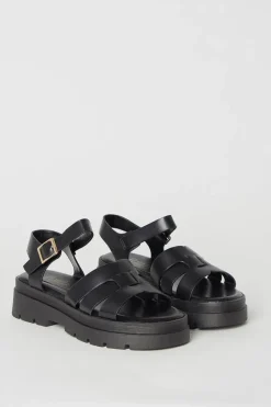 Faith: Mahli Chunky Ankle Strap Sandals