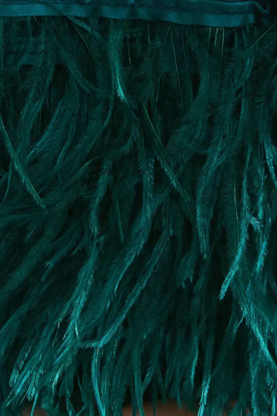 Faith: Marabou Feather Cross Body Bag