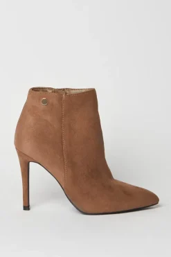Faith: Miffy Pointed High Heel Stiletto Ankle Boots