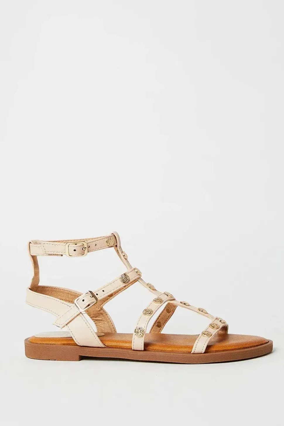 Faith: Milan Studded Gladiator Sandals