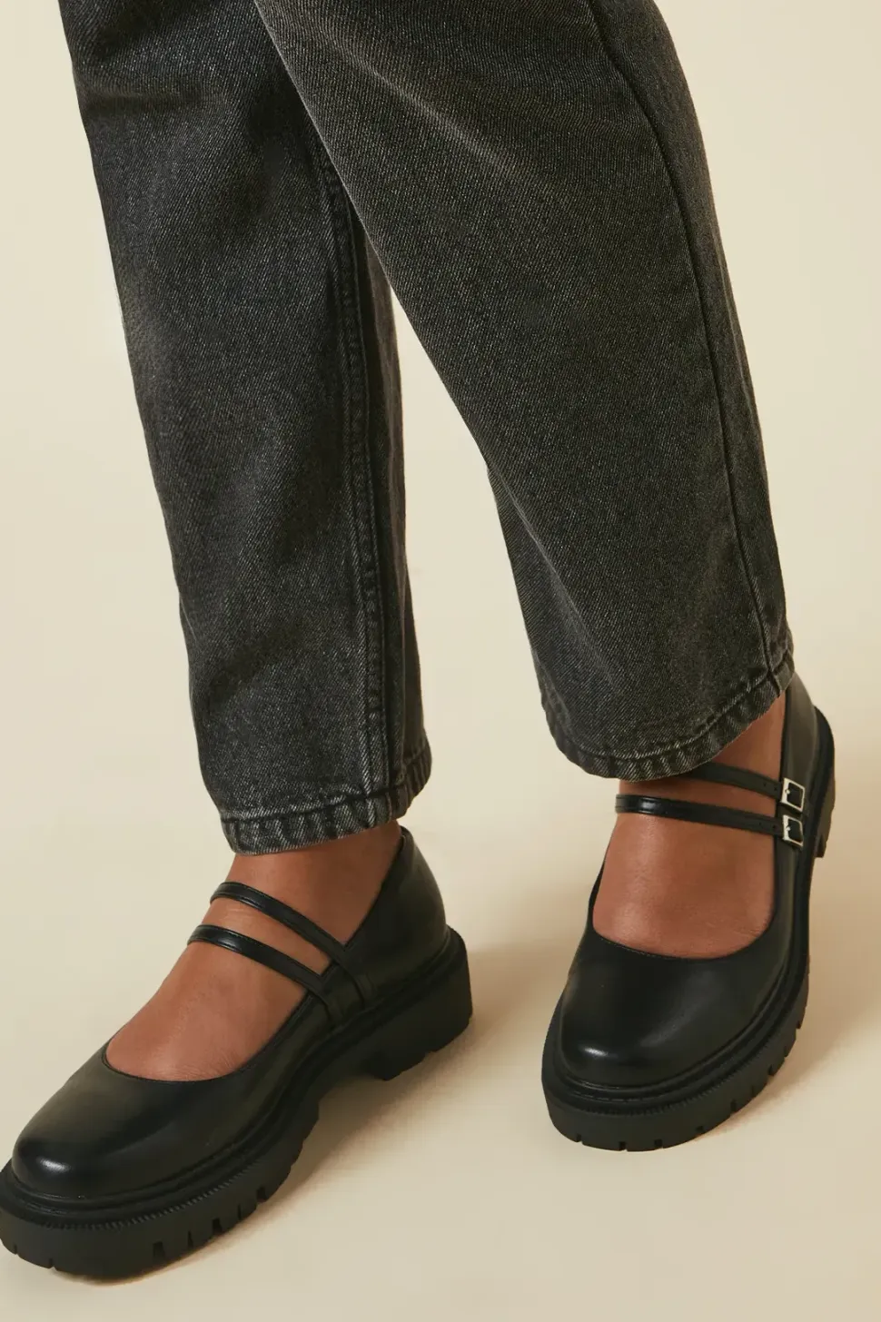 Faith: Naomi Chunky Mary-jane Shoes