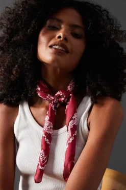Faith: Paisley Print Neckerchief