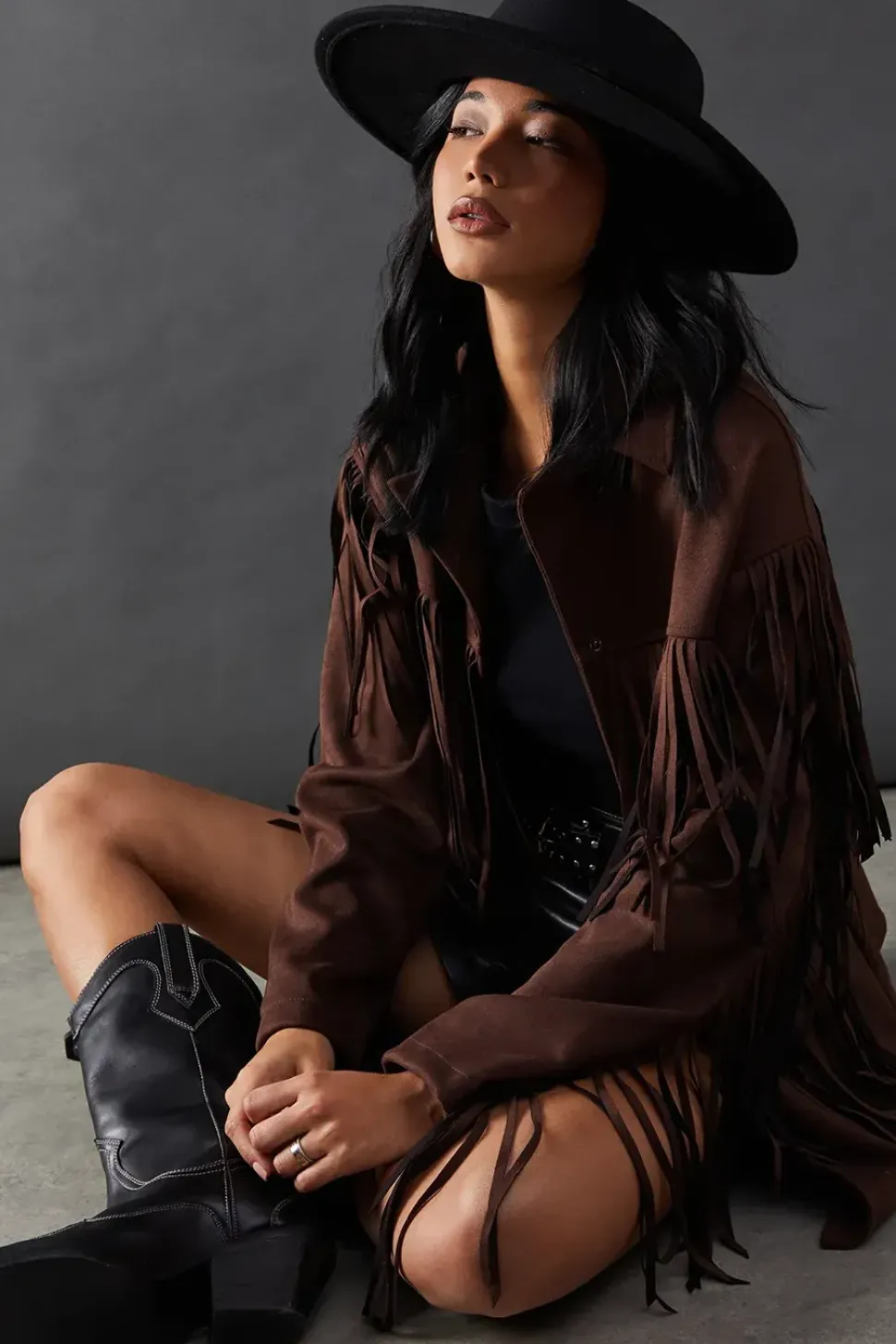 Faith: Wide Brim Fedora Hat