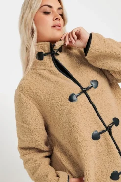 Faux Fur Toggle Jacket