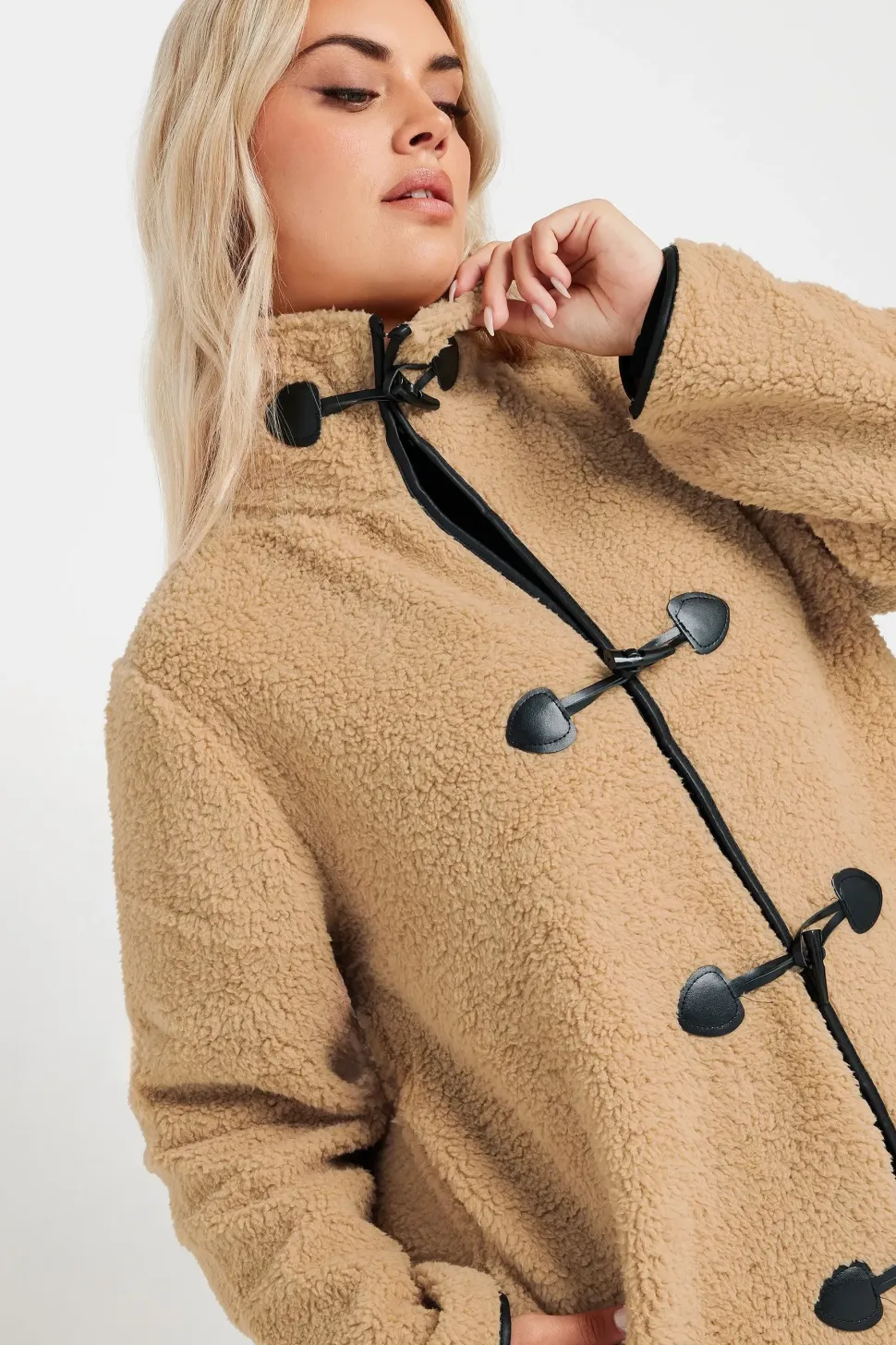Faux Fur Toggle Jacket