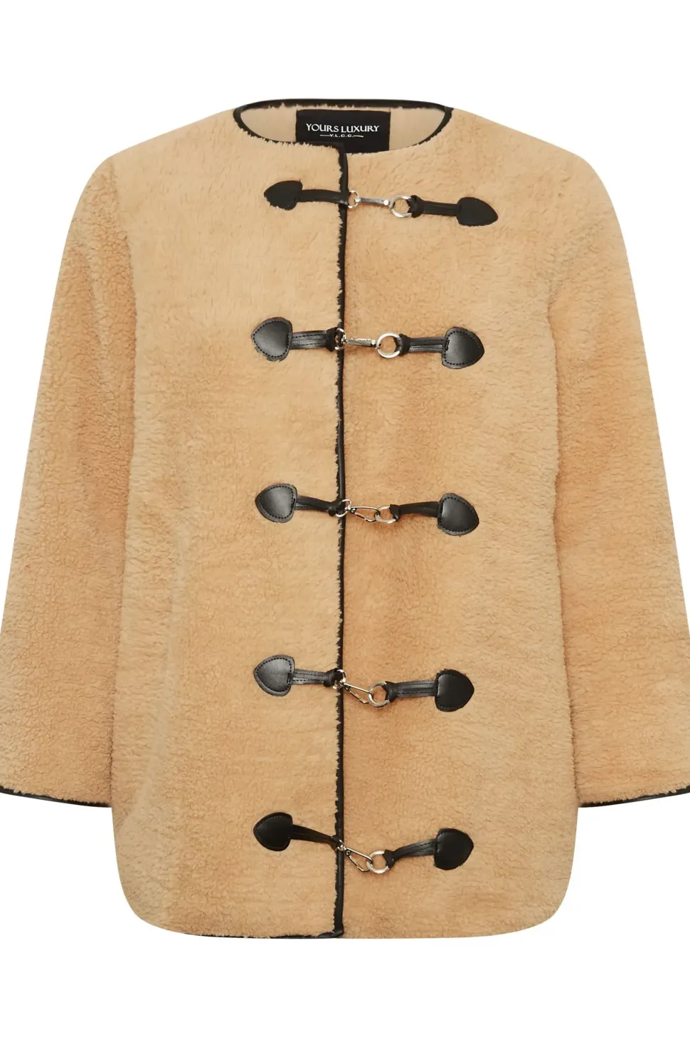 Faux Fur Toggle Jacket