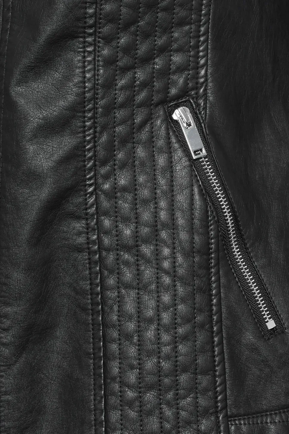 Faux Leather Jacket