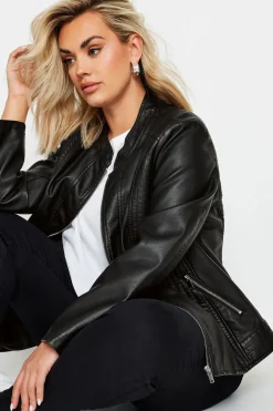 Faux Leather Jacket