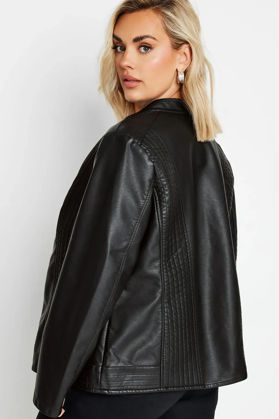 Faux Leather Jacket