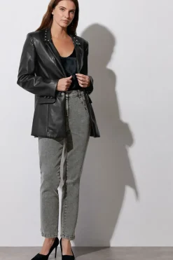 Faux Leather Jacket