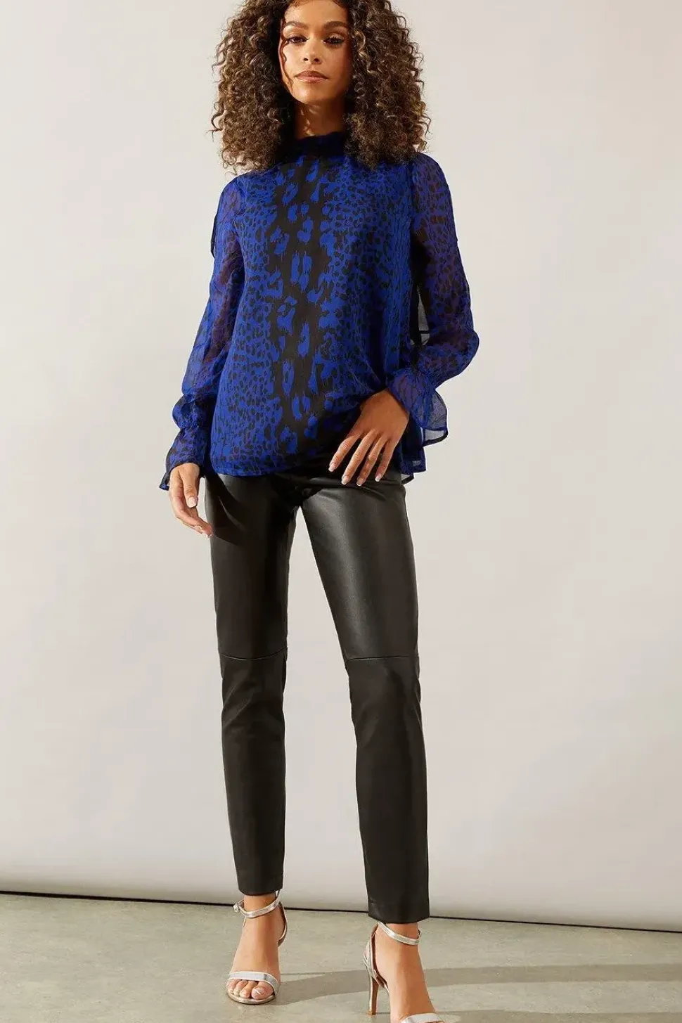 Faux Leather Jeans