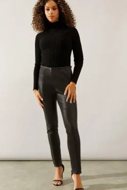 Faux Leather Leggings