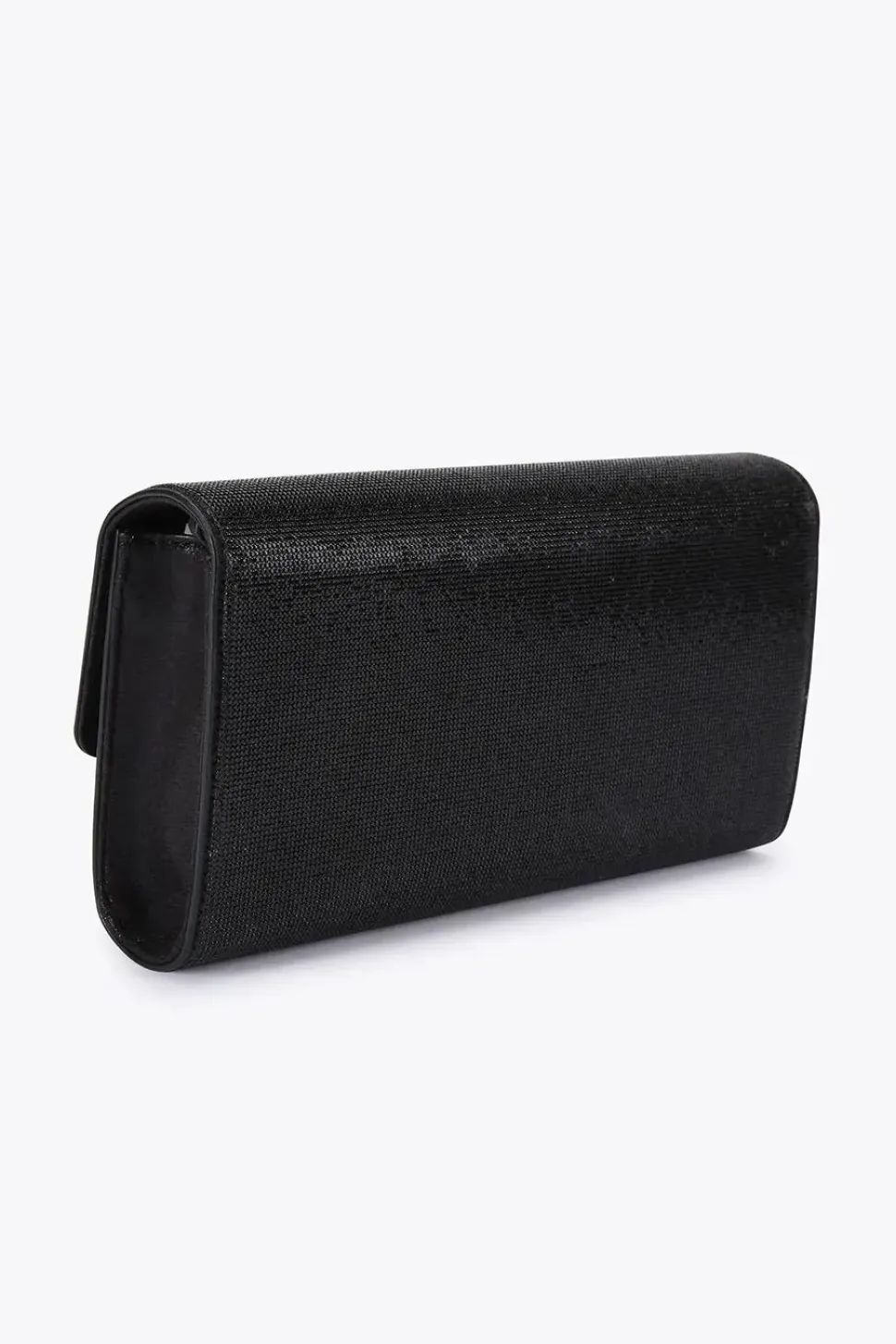 Faux Leather 'Danica' Quilted Clutch Bag
