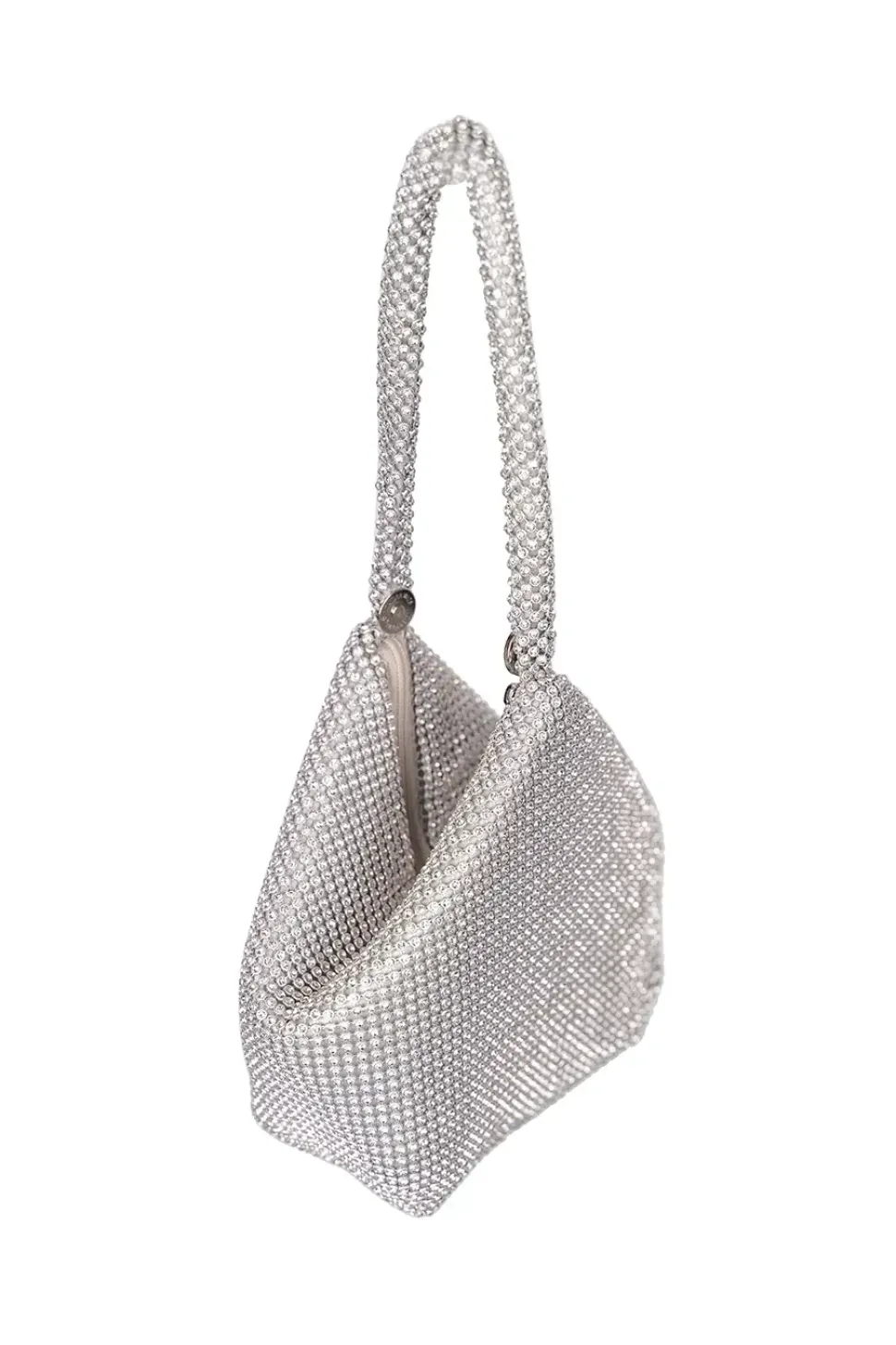 Faux Leather 'Odin' Quilted Shoulder Bag