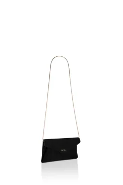 Faux Leather 'Ozora' Quilted Clutch Bag