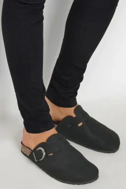 Faux Suede Clogs