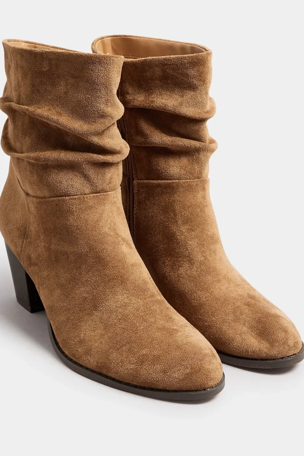 Faux Suede Western Boots
