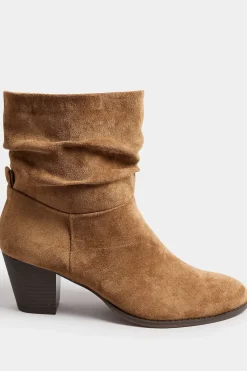Faux Suede Western Boots
