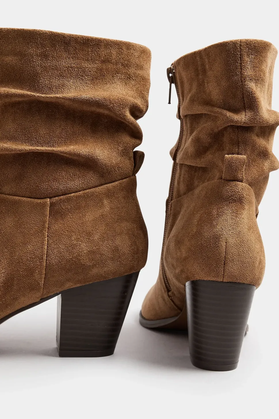 Faux Suede Western Boots