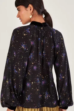 Felicia Print Blouse