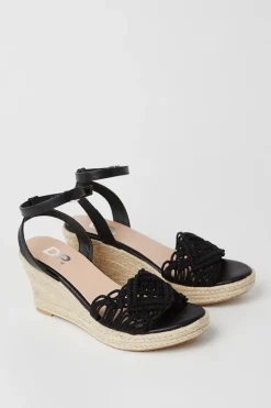 Felicity Macrame Wedges