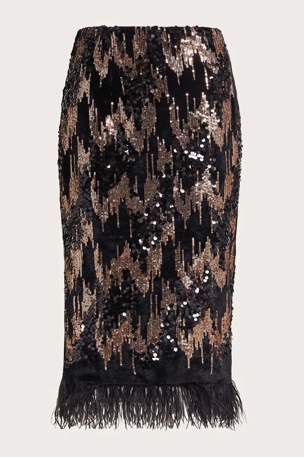 Fern Sequin Midi Skirt