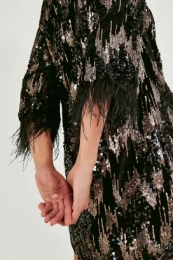 Fern Sequin Tunic Dress
