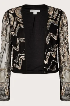 Finnley Embellished Jacket in Recycled Polyester