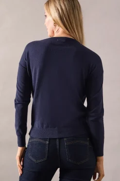 Firework Embellished Knitted Jumper