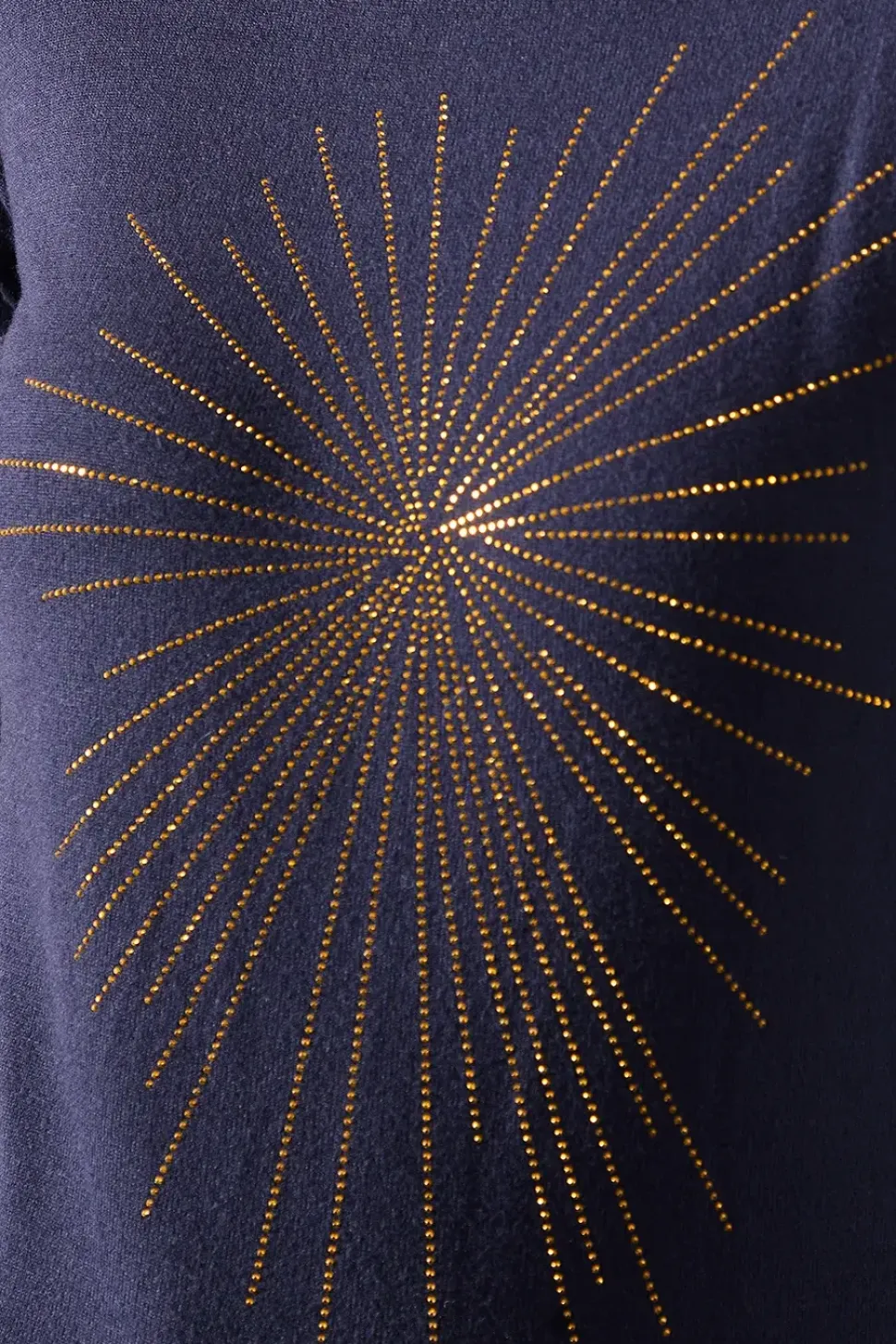 Firework Embellished Knitted Jumper