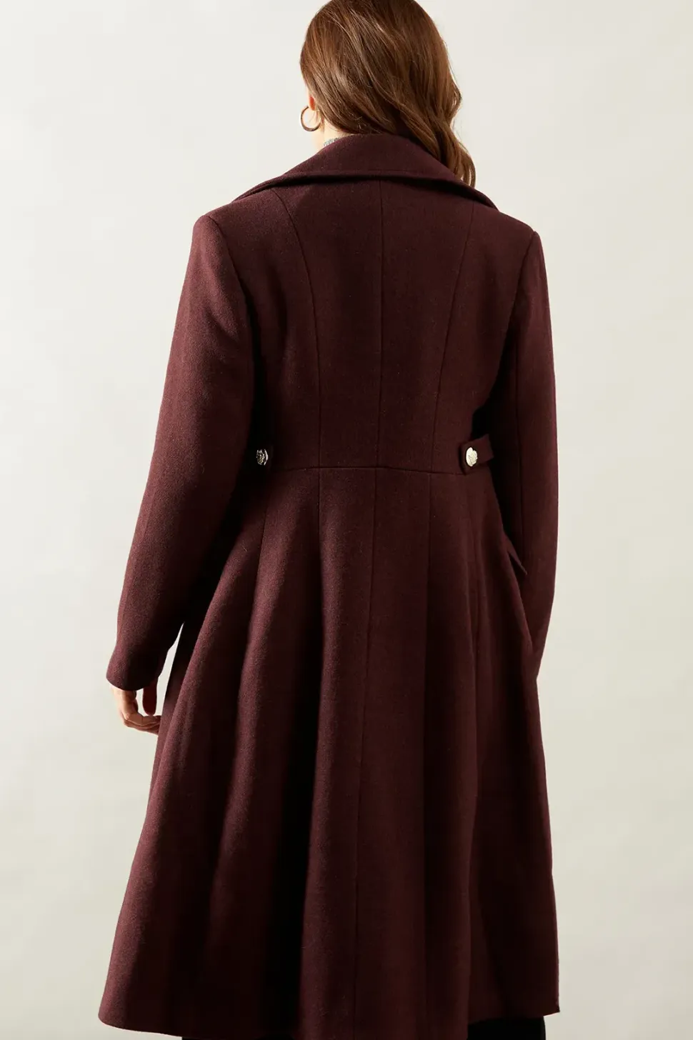 Fit And Flare Coat