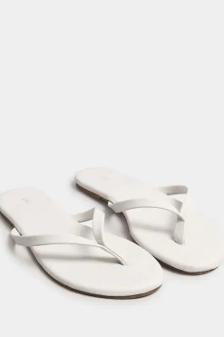 Flat Toe Thong Salndals In Standard Fit