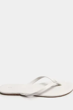 Flat Toe Thong Salndals In Standard Fit