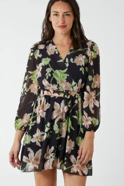 Floral Georgette Dress