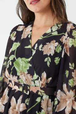 Floral Georgette Dress