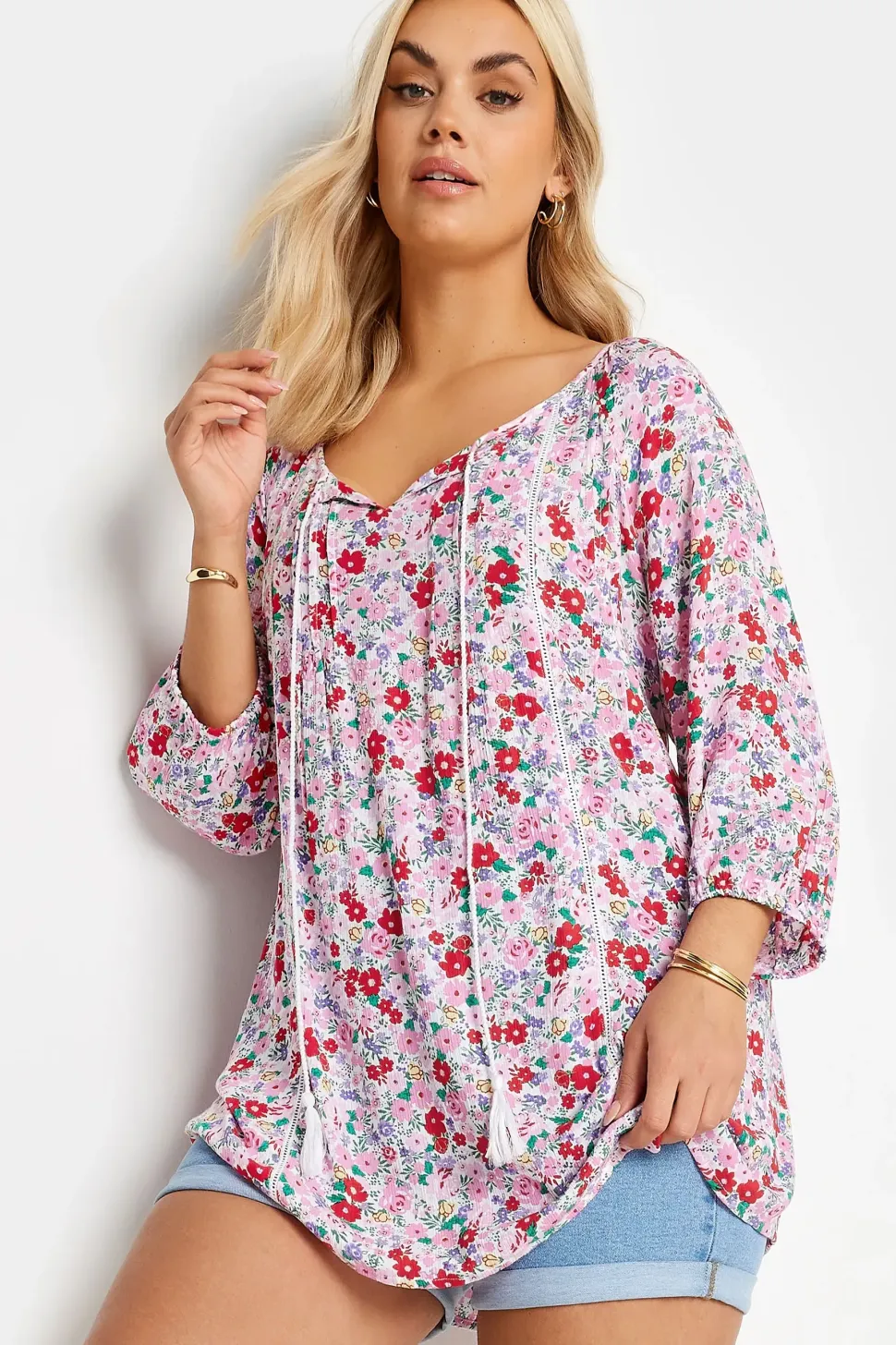 Floral Gypsy Blouse