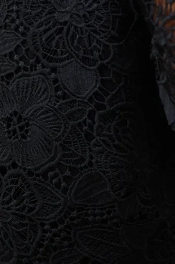 Floral Premium Lace Long Sleeve Top